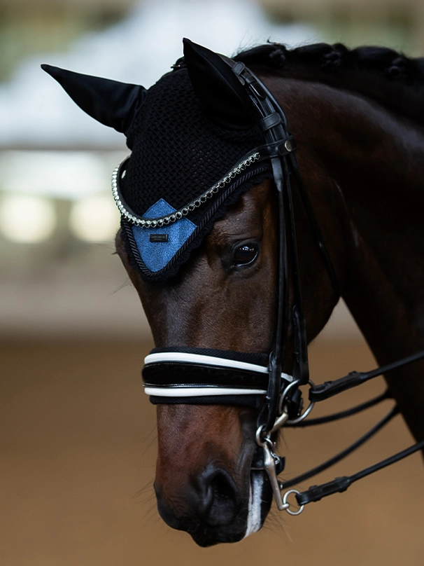 Equestrian Stockholm Fliegenhaube Polar Night Glimmer