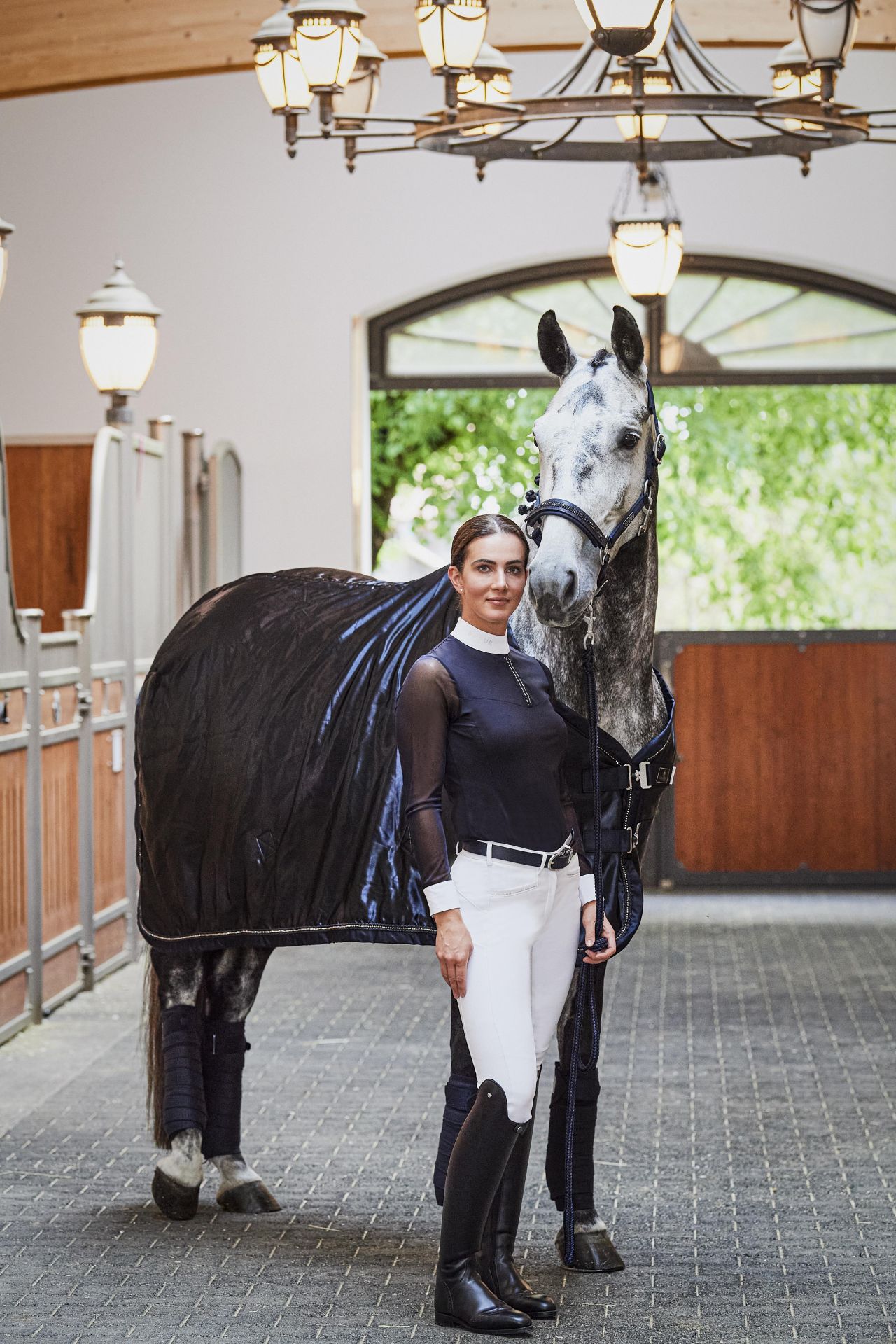 Pikeur Damen Competition Shirt Mesh, Turniershirt