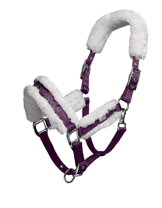 Equestrian Stockholm Halfter mit Orchid Bloom