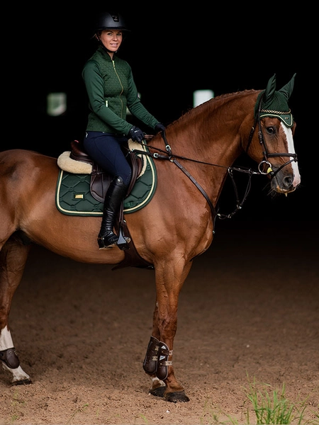 jump-saddle-pad-forest-green-esstockholm-1 Equestrian Stockholm Spring Schabracke Forest Green