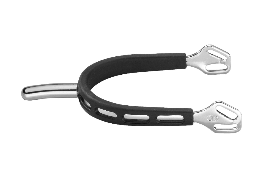 HS Sprenger Sporen "ULTRA fit EXTRA GRIP" Edelstahl rostfrei 35mm abgerundet