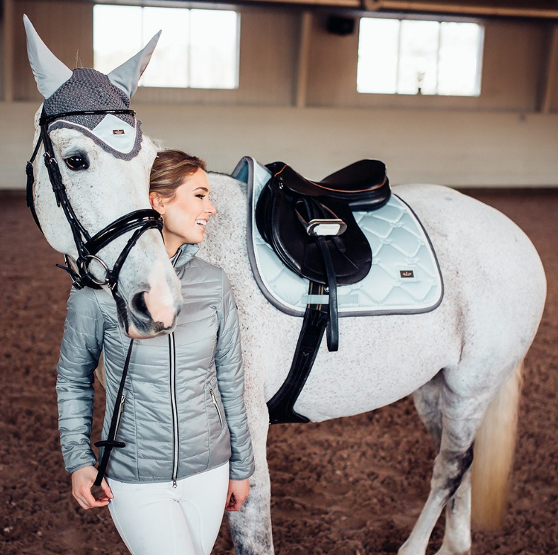 Equestrian Stockholm Spring Schabracke Ice Blue