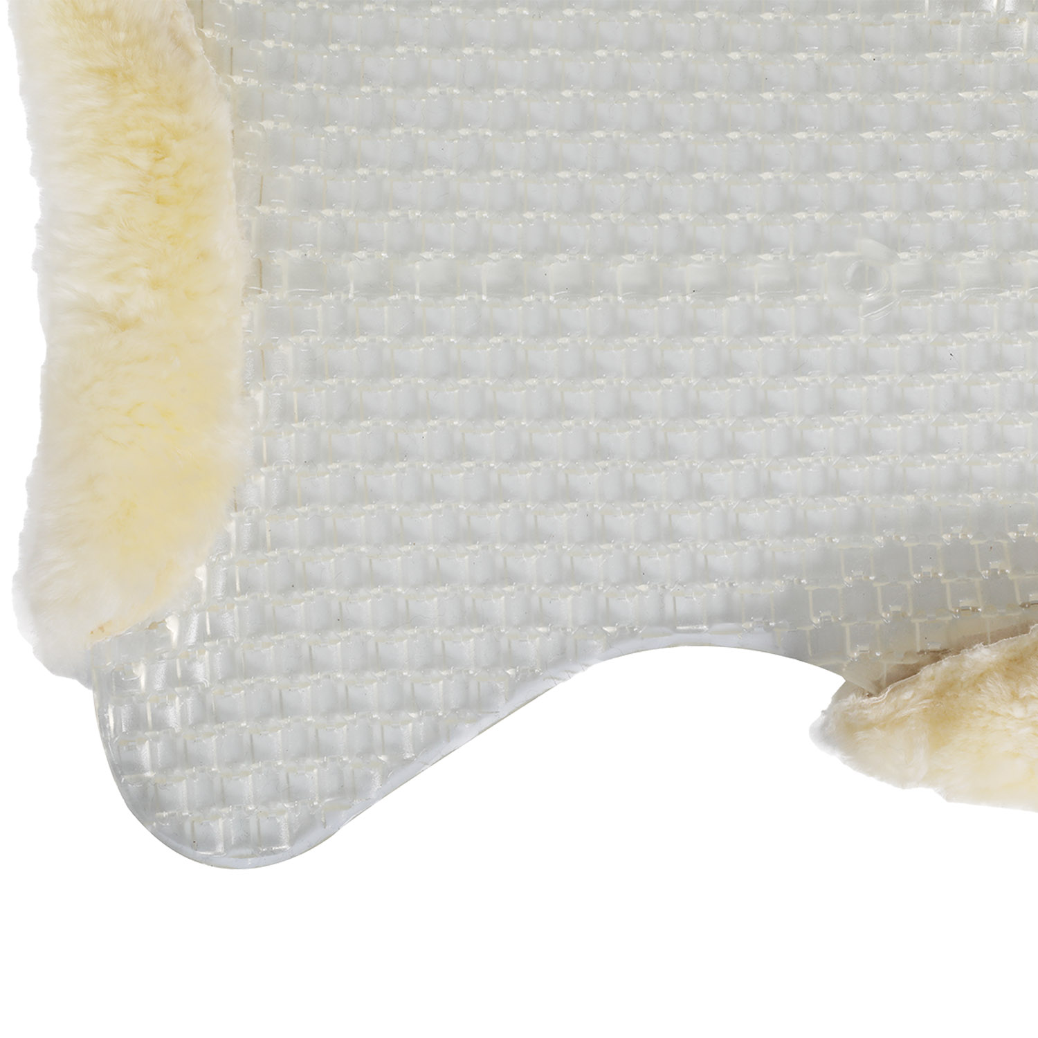 Acavallo Respira Air Release Soft Gel Pad Cut Out Lammfell, neue Struktur Acavallo Respira Air Release Soft Gel Pad Cut Out Lammfell, neue Struktur