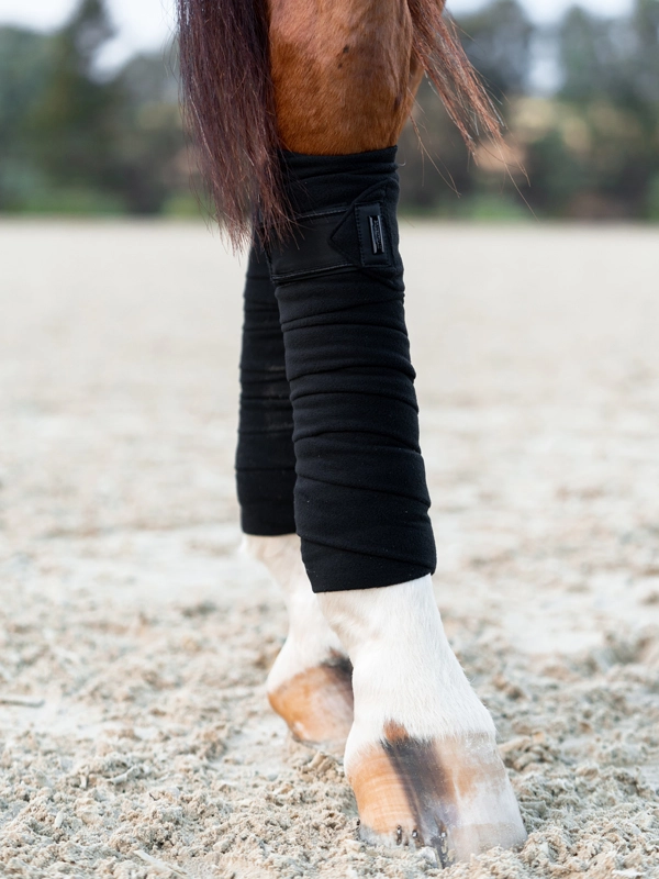 Equestrian Stockholm Fleece Bandagen Total Eclipse