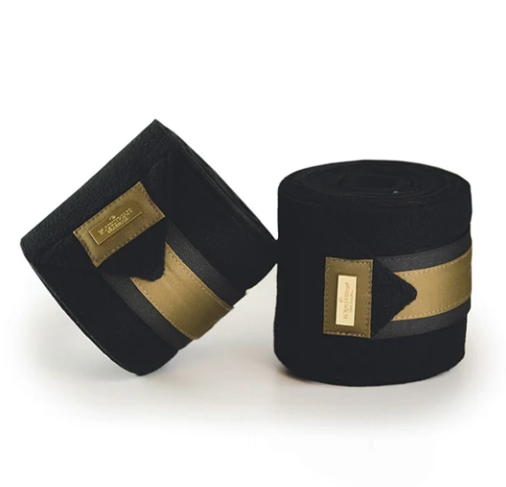 gbf Equestrian Stockholm Fleece Bandagen Golden Brass