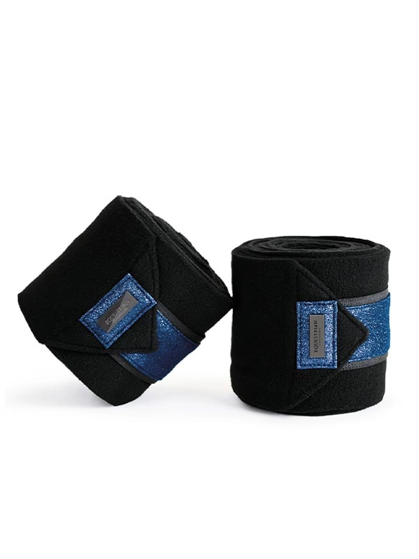 Equestrian Stockholm Fleece Bandagen Polar Night Glimmer