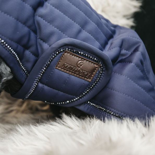 52119navy3 Kentucky Dogwear Hundemantel Pearls