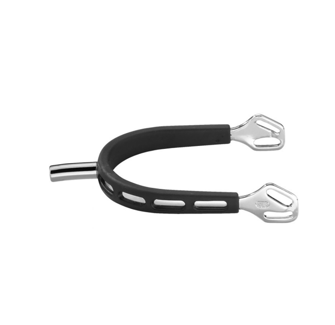 HS Sprenger Sporen "ULTRA fit EXTRA GRIP" Edelstahl rostfrei 25mm flach