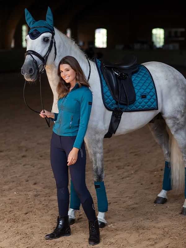 Equestrian Stockholm Fleecejacke Aurora Blues