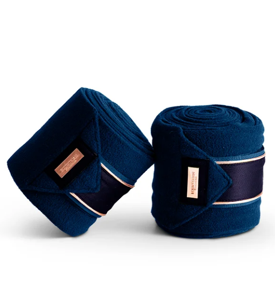 flbmb Equestrian Stockholm Fleece Bandagen Monaco blue