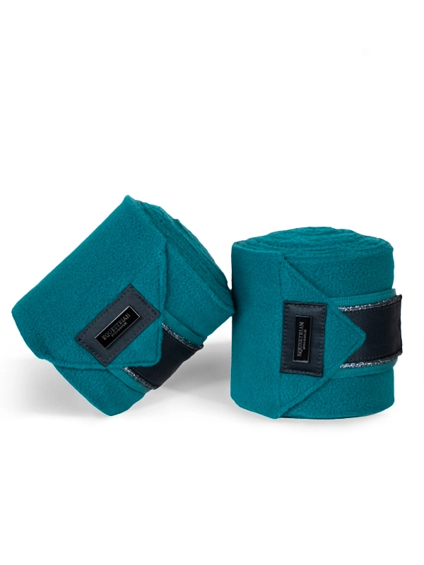 Equestrian Stockholm Fleece Bandagen Aurora Blues