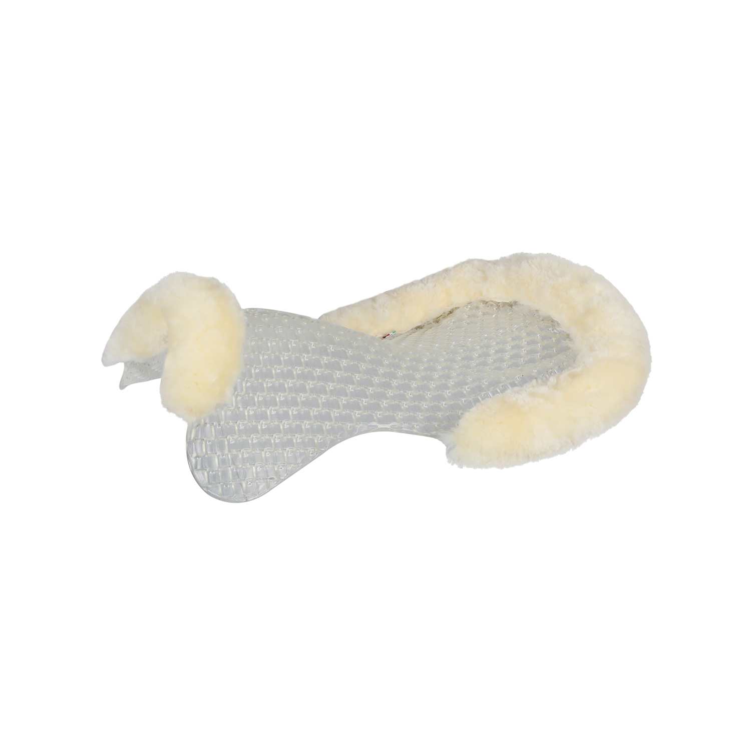 Acavallo Respira Air Release Soft Gel Pad Cut Out Lammfell, neue Struktur Acavallo Respira Air Release Soft Gel Pad Cut Out Lammfell, neue Struktur