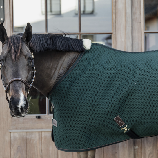 Kentucky Horseware Abschwitzdecke 4D Spacer, dunkelgrün Kentucky Horseware Abschwitzdecke 4D Spacer, dunkelgrün