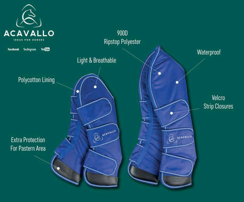 AC645 Acavallo Travel Boots Transportgamaschen